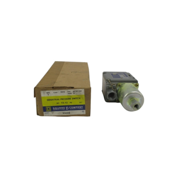SQUARE D 9012 ACW-24 SER. B 115-600V 10A 1-20PSI NSMP