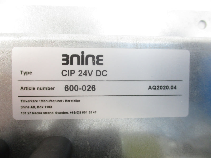3NINE 600-026 24VDC NSMP