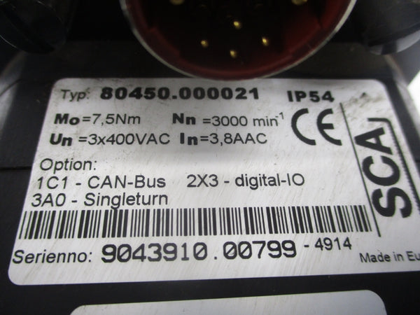 SCA 80450.000021 400VAC 3.8A NSNP
