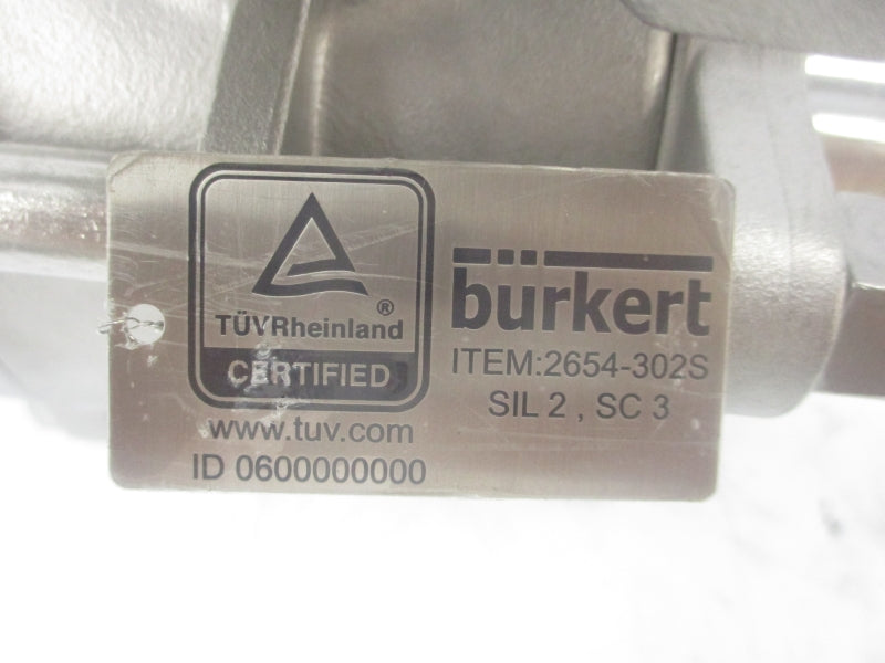 BURKERT 2654-302S 2-1/2" NSNP