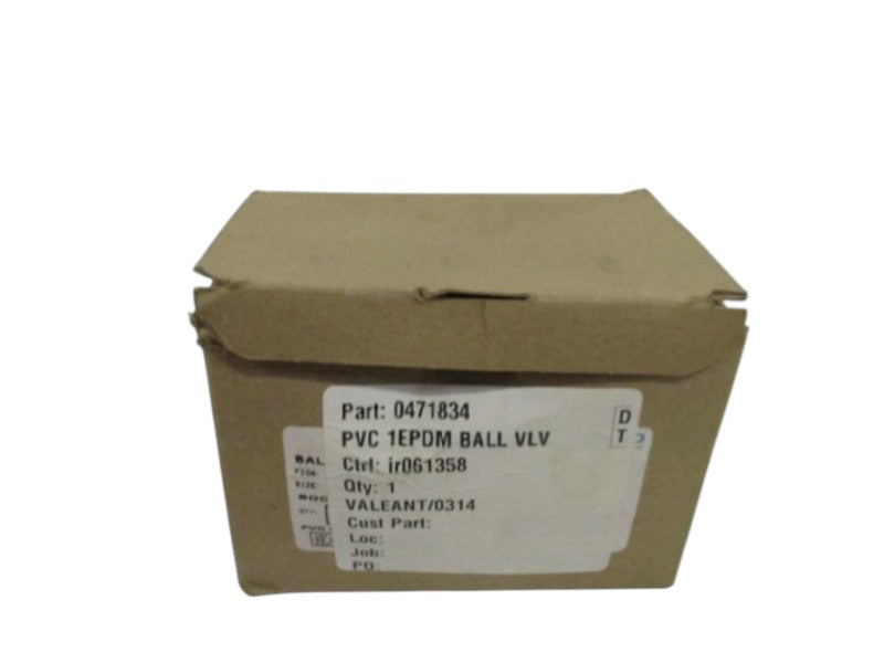 CHEMTROL 1EPDM BALL VALVE 1" NSMP