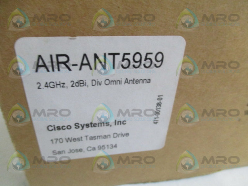 CISCO SYSTEMS AIR-ANT5959 OMNI ANTENNA NSMP