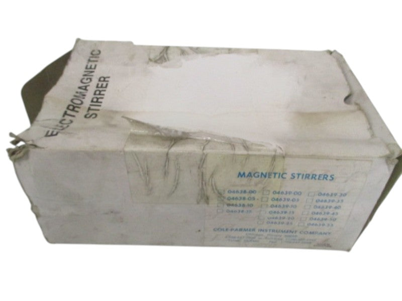 COLE-PARMER 04638-00 MAGNETIC STIRRER 110V NSMP