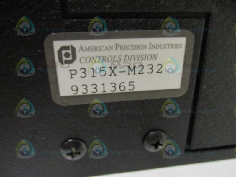 API P315X-M232 POWER/DRIVE INDEXER NSMP