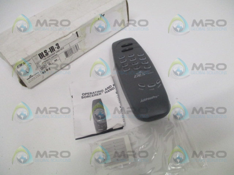 DLS DLS-IR-3 "THE SORCERER" HAND HELD REMOTE CONTROL NSMP