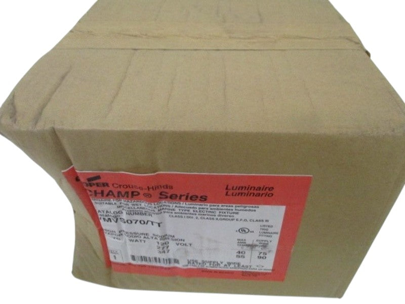 CROUSE-HINDS LUMINAIRE VMVS070/TT FIXTURE BALLAST BODY NSFS