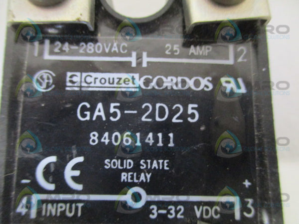 GORDOS CROUZET GA5-2D25 SOLID STATE RELAY UNMP