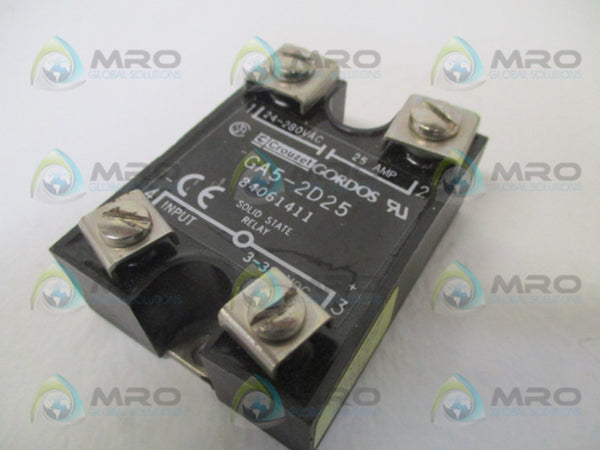 GORDOS CROUZET GA5-2D25 SOLID STATE RELAY UNMP