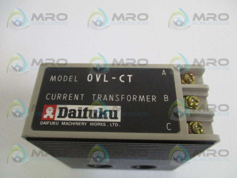 DAIFUKU OVL-CT CURRENT TRANSFORMER NSNP
