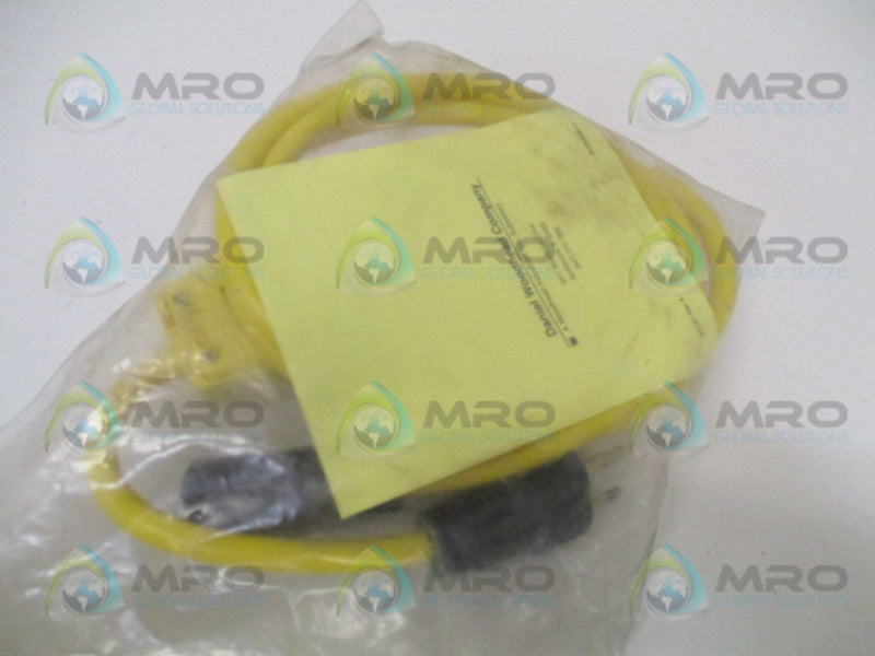 DANIEL WOODHEAD 15050-6 CORDSET W/MOLDED PLUG & CONNECTOR NSMP