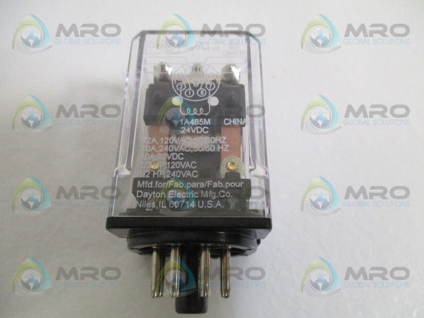 DAYTON 1A485M RELAY 24VDC NSMP