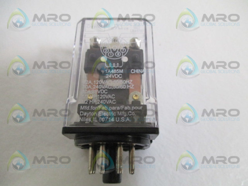 DAYTON 1A485M RELAY 24VDC NSMP
