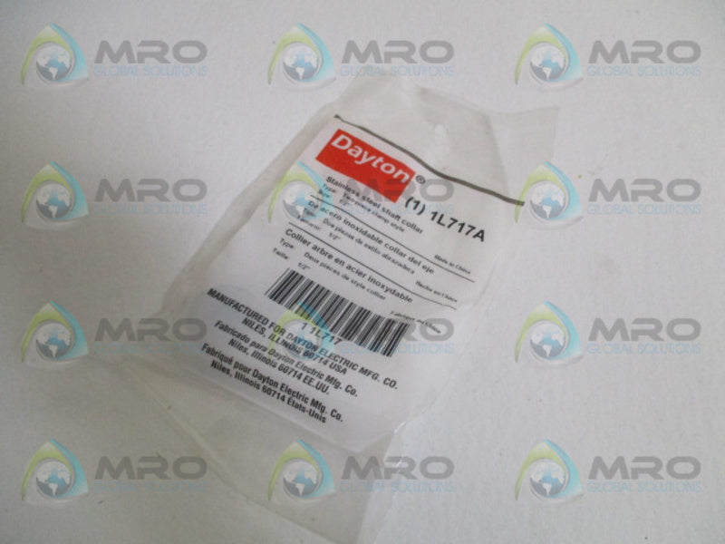 DAYTON 1L717A SHAFT COLLAR 1/2" NSMP