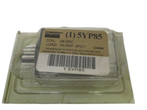 DAYTON 5YP85 RELAY 24VDC NSMP
