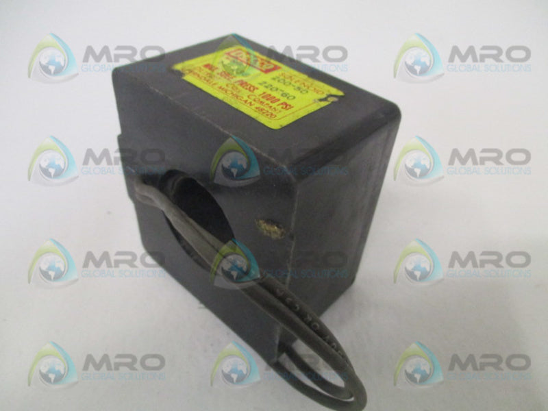 DECCO 11-438 SOLENOID COIL 200/220V NSNP