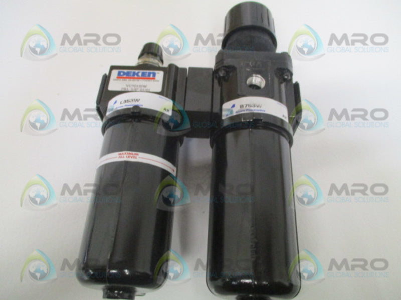 ARROW PNEUMATICS VC70353W FILTER REGULATOR LUBRICATOR 3/8" NSMP