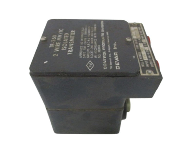 DEVAR 18-260-1E24 2-WIRE MV/TC ISOLATED TRANSMITTER UNMP