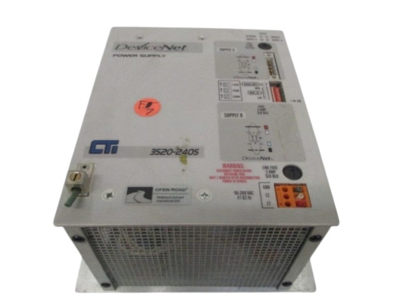 CTI DEVICENET 3520-2405 POWER SUPPLY UNMP