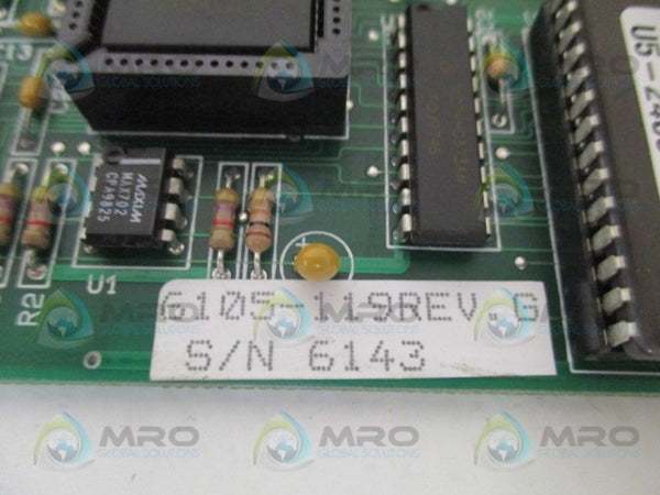 DIAGRAPH CORPORATION 6105119-02 CONTROL PROCESS BOARD NSNP