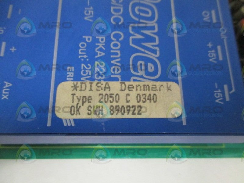 DISA GEORGE FISCHER 2050C0340 POWER MODULE NSNP