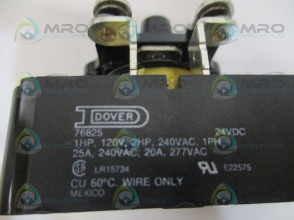 DOVER 76825 RELAY SWITCH 24VDC NSNP