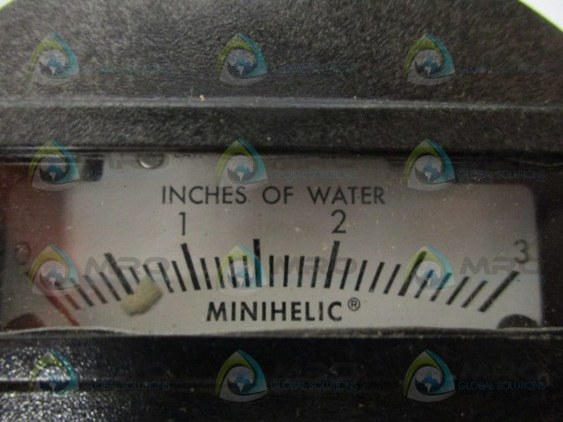 DWYER 5003C PRESSURE GAUGE 0-3" WC NSMP