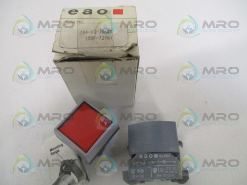 EAO 704-03-1162X PUSHBUTTON SWITCH NSMP