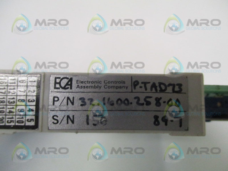 ECA 32.1600.258-01 MODULE BOARD NSNP