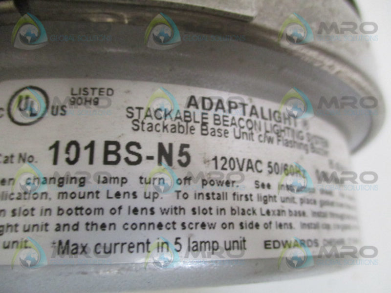 EDWARDS 101BS-N5 STACKABLE BASE UNIT UNMP