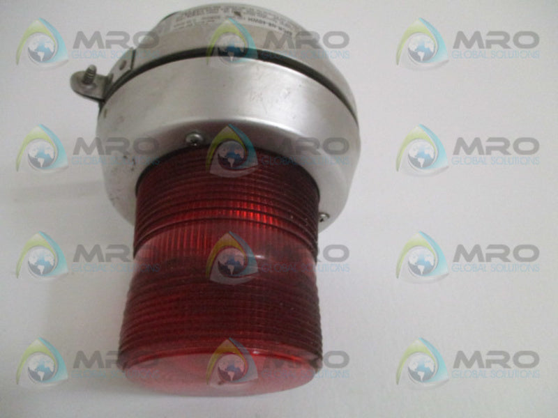EDWARDS 51CR-N5-40WH RED FLASHING LIGHT UNMP