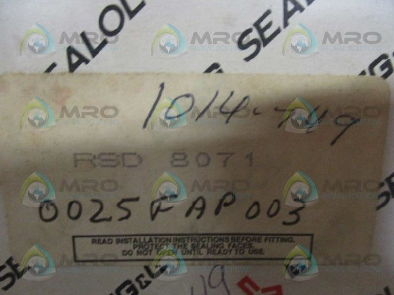 EG&G SEALOL RSD 8071 SEAL ASSEMBLY KIT NSMP