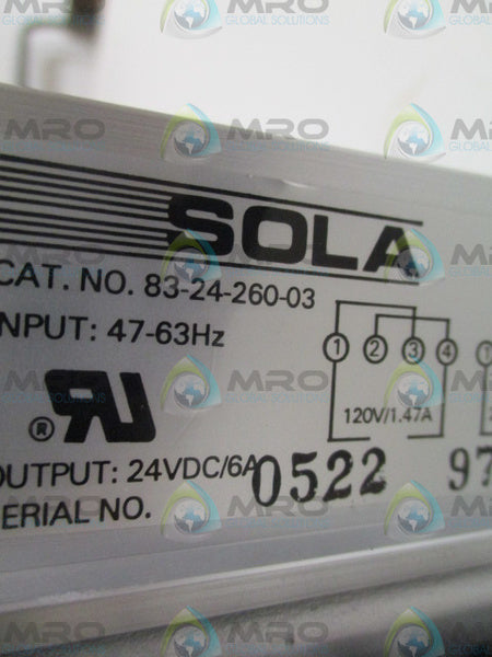 SOLA 83-24-260-03 NSMP