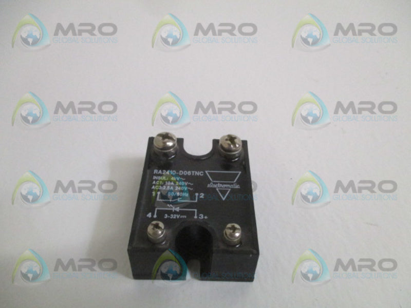 ELECTROMATIC RA2410-D06TNC SOLID STATE RELAY NSNP