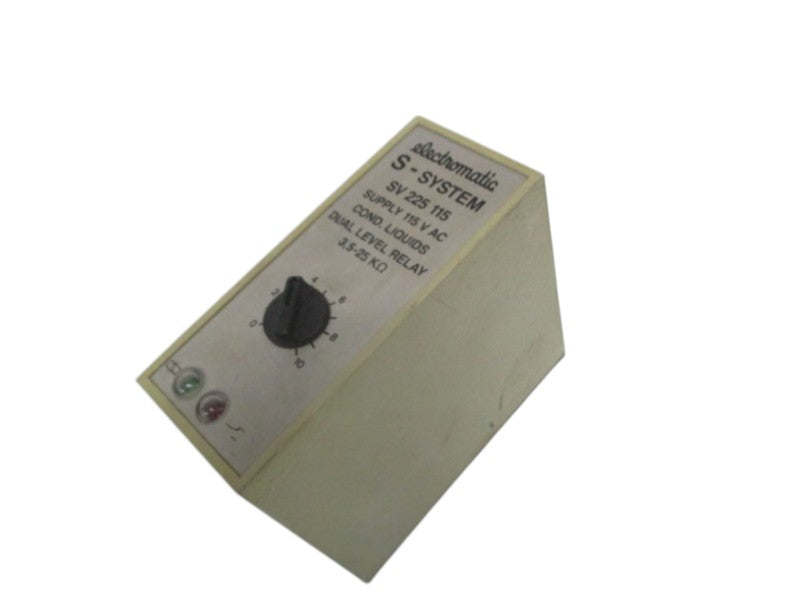 ELECTROMATIC SV225115 COND. LIQUIDS DUAL LEVEL RELAY 115V UNMP
