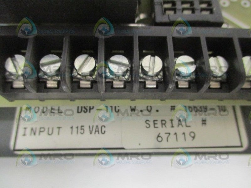 ELECTRO-SENSORS DSP-11C MF SPEED SWITCH 115VAC NSNP