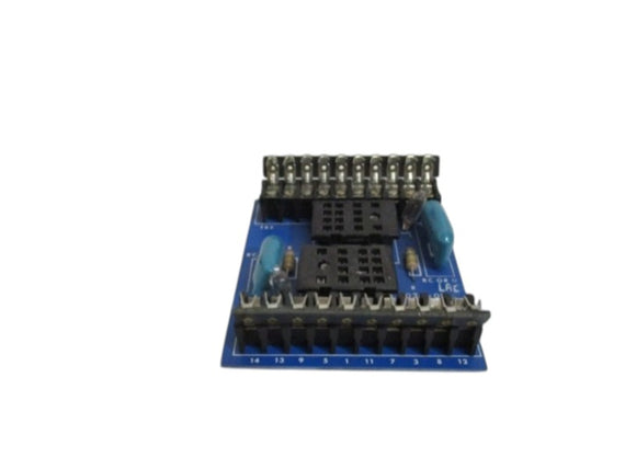 EMERSON 1074-088 RELAY SOCKET BOARD NSNP