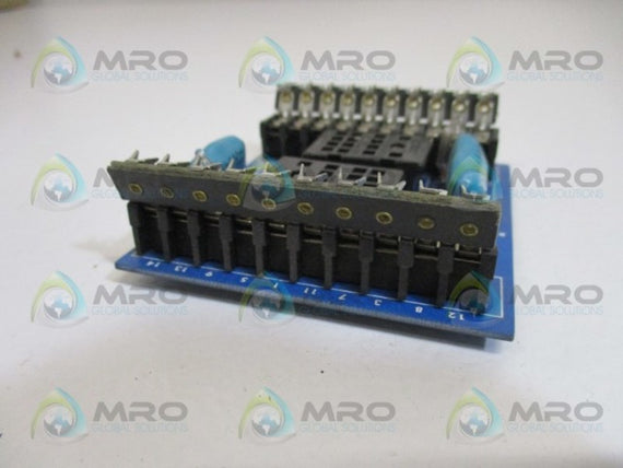 EMERSON 1074-088 RELAY SOCKET BOARD NSNP