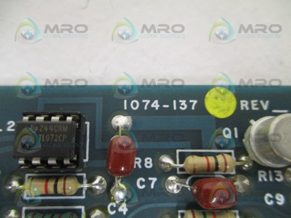EMERSON 1074-137 CIRCUIT BOARD NSNP