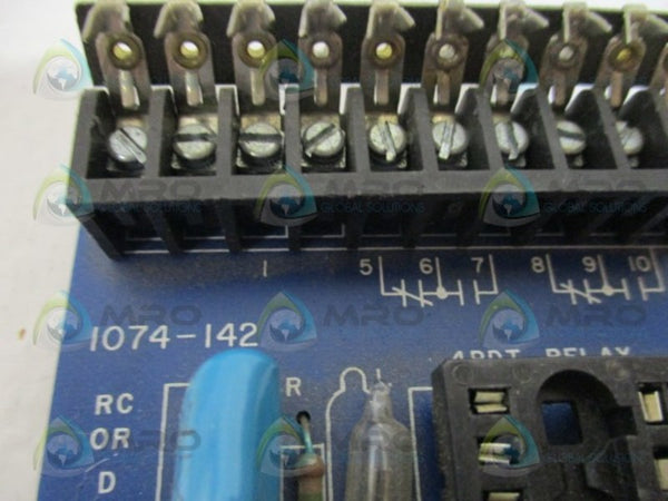 EMERSON 1074-142 RELAY BOARD NSNP