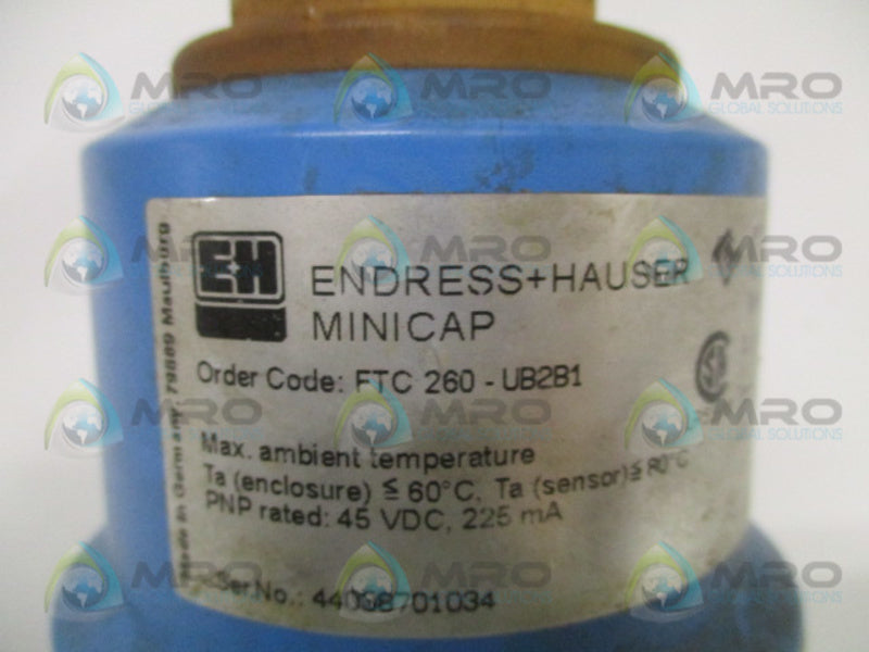 ENDRESS+HAUSER FTC260-UB2B1 UNMP