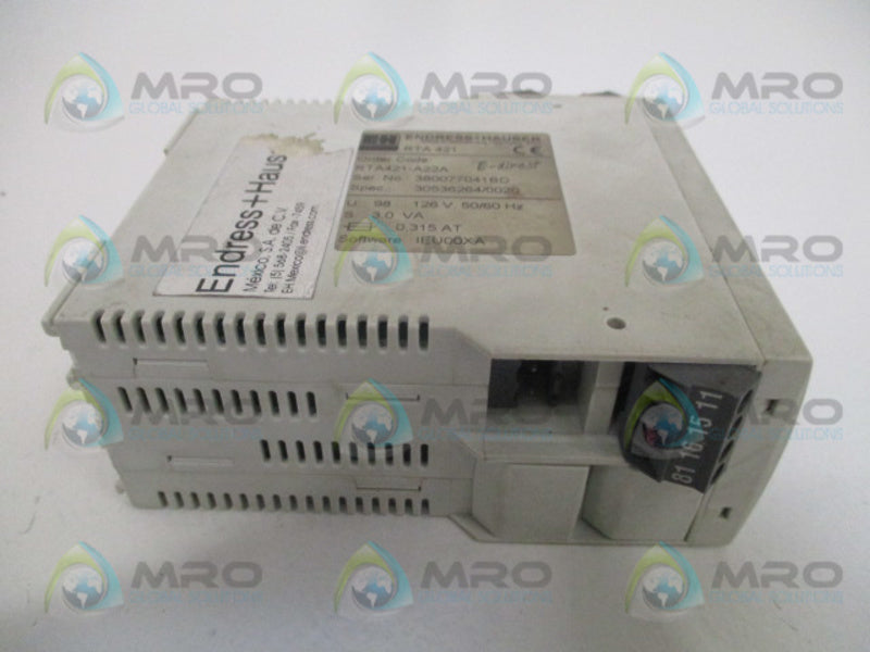 ENDRESS+HAUSER RTA421-A22A CONTACTOR UNMP