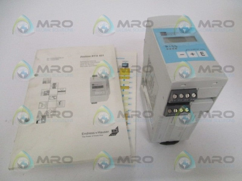 ENDRESS+HAUSER RTA421-A22A CONTACTOR NSMP