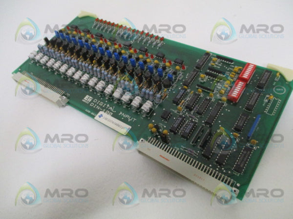 ETI MICRO DIN-100 DIGITAL INPUT BOARD NSNP