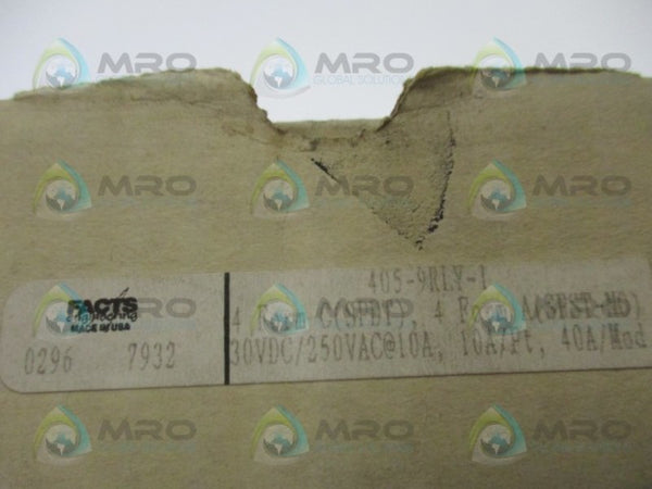 FACTS ENGINEERING 405-9RLY-1 ISOLATED RELAY OUTPUT BOARD NSMP