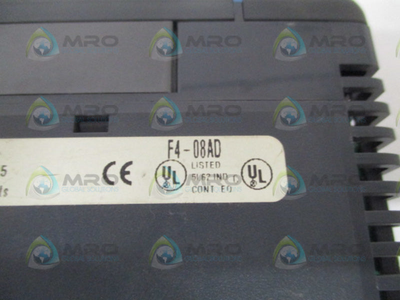 FACTS F4-08AD 8-CHANNEL ANALOG INPUT MODULE NSNP