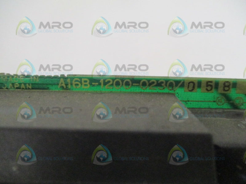 FANUC A16B-1200-0230/05B SERVO BOARD UNMP
