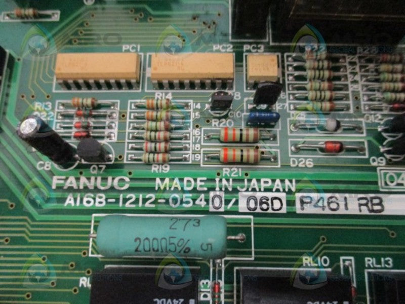 FANUC A16B-1212-0540/06D SAFETY BRAKE CONTROL BOARD UNMP