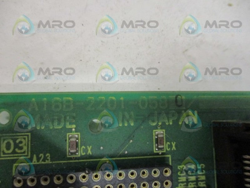 FANUC A16B-2201-0580 MAIN CPU BOARD UNMP