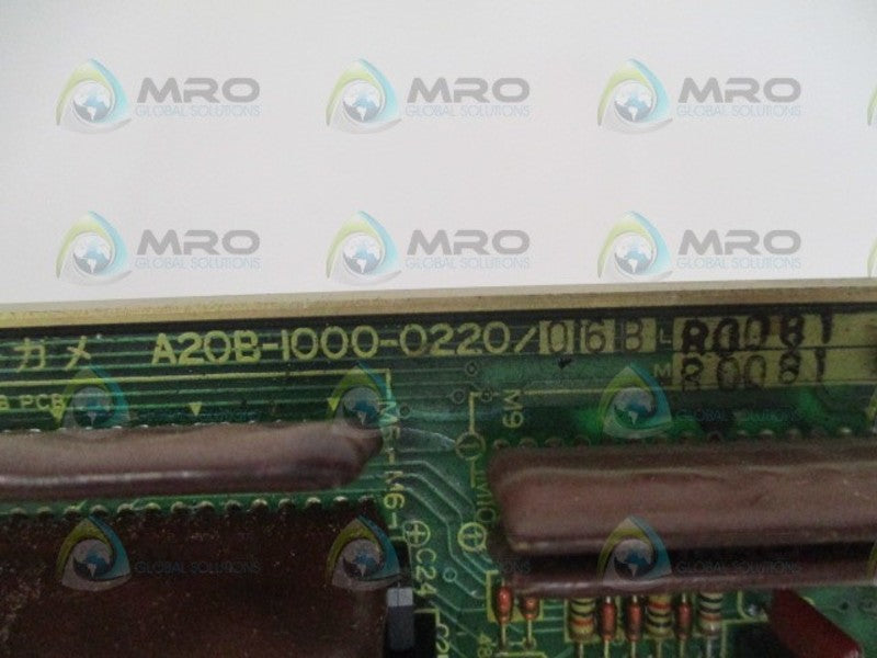 FANUC A20B-1000-0220/06B SERVO DRIVE BOARD UNMP