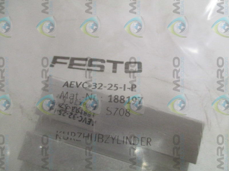 FESTO AEVC-32-25-I-P SHORT STROKE CYLINDER NSMP